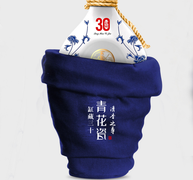 青花瓷-白酒包裝設(shè)計
